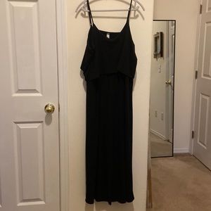 Women’s wide leg, spaghetti strap jumpsuit